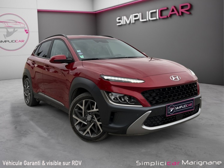 Hyundai kona hybrid 141 executive apple carplay camera de recul siege chauffant garantie constructeur occasion simplicicar...