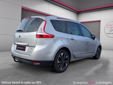 Renault grand scenic iii dci 130 energy bose edition 7 places première main garantie 12 mois occasion simplicicar limoges ...