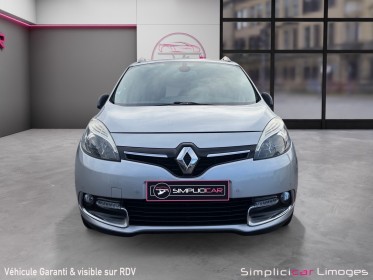 Renault grand scenic iii dci 130 energy bose edition 7 places première main garantie 12 mois occasion simplicicar limoges ...