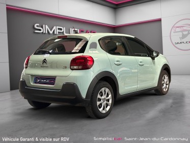 Citroen c3 essence 82 ch feel suivi complet distribution ok garantie 12 mois occasion simplicicar saint-jean simplicicar...