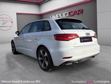 Audi a3 sportback 1.6 tdi 116 midnight series garantie 12 mois occasion simplicicar limoges  simplicicar simplicibike france