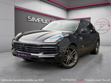 Porsche cayenne e-hybrid 3.0 v6 462 entretient porsche cuir rouge garantie 12 mois occasion simplicicar toulouse sud...