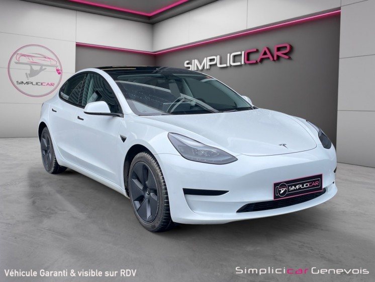 Tesla model 3 auton standard plus rwd - garantie 2027 occasion simplicicar genevois simplicicar simplicibike france