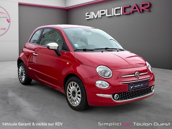 Fiat 500 1.2 8v 69ch lounge garantie 12 mois occasion simplicicar toulon ouest simplicicar simplicibike france