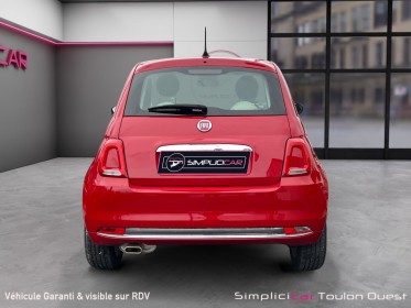 Fiat 500 1.2 8v 69ch lounge garantie 12 mois occasion simplicicar toulon ouest simplicicar simplicibike france