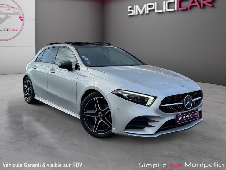Mercedes classe a 180 7g-dct amg line toit ouvrant carplay occasion montpellier (34) simplicicar simplicibike france