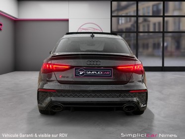 Audi rs3 berline 2.5 tfsi 400 s tronic 7 quattro - bangolufsen - toit ouvrant - sièges chauffants à mémoire - garantie...