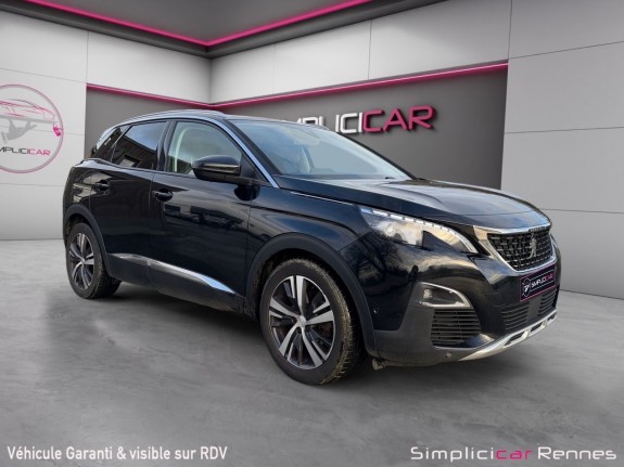 Peugeot 3008 2.0 bluehdi 150ch ss bvm6 allure - camera 360 - angle mort - coffre électrique - carplay occasion simplicicar...