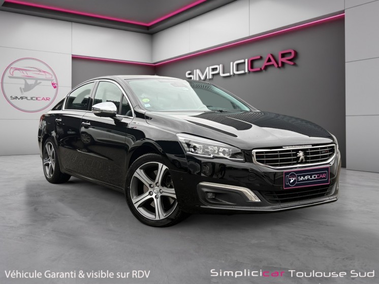 Peugeot 508 2.0 bluehdi 180ch ss eat6 gt sièges chauffants garantie 12 mois occasion simplicicar toulouse sud simplicicar...