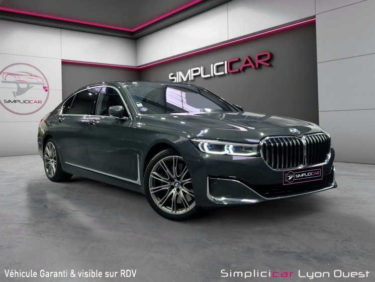 Bmw serie 7 g11/g12 lci 745le xdrive 394 ch bva8 individual - garantie 12 mois occasion simplicicar lyon ouest simplicicar...