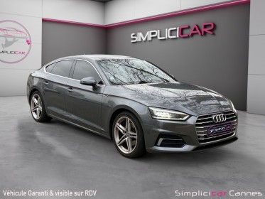 Audi a5 sportback 2.0 tdi 150 s tronic 7 s line occasion cannes (06) simplicicar simplicibike france