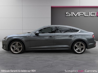Audi a5 sportback 2.0 tdi 150 s tronic 7 s line occasion cannes (06) simplicicar simplicibike france