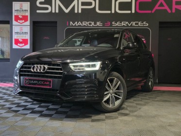 Audi q3 q3 1.4 tfsi cod 150 ch s tronic 6 s-line / midnight series -- garantie 12 mois - occasion  simplicicar aix les bains...