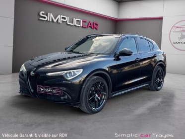 Alfa romeo stelvio turismo 2.2 210 q4 at8 toit ouvrant sièges chauffant caméra de recul garantie 12 mois occasion barberey...