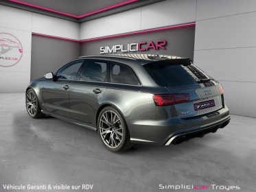 Audi rs6 avant performance v8 4.0 tfsi 605 quattro tiptronic 8 full suivi audi 2° main pack dynamique plus toit ouvrant......