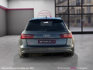 Audi rs6 avant performance v8 4.0 tfsi 605 quattro tiptronic 8 full suivi audi 2° main pack dynamique plus toit ouvrant......