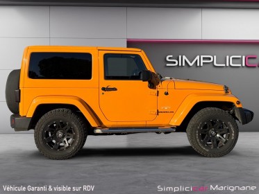 Jeep wrangler sahara 3.6 v6 284 ch 4x4 - suivi complet - kit gpl homologuÉ - toit souple  dur - garantie 12 mois occasion...