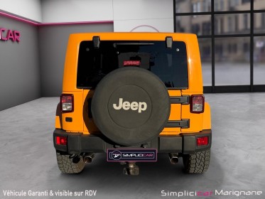 Jeep wrangler sahara 3.6 v6 284 ch 4x4 - suivi complet - kit gpl homologuÉ - toit souple  dur - garantie 12 mois occasion...