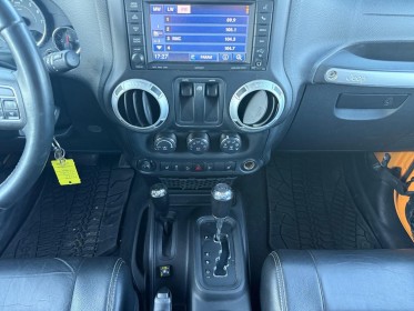 Jeep wrangler sahara 3.6 v6 284 ch 4x4 - suivi complet - kit gpl homologuÉ - toit souple  dur - garantie 12 mois occasion...