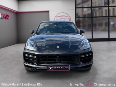 Porsche cayenne coupe e-hybrid 4.0 v8 680 ch turbo s - acc - carplay - pdls  - angles mort - sièges 18 positions...