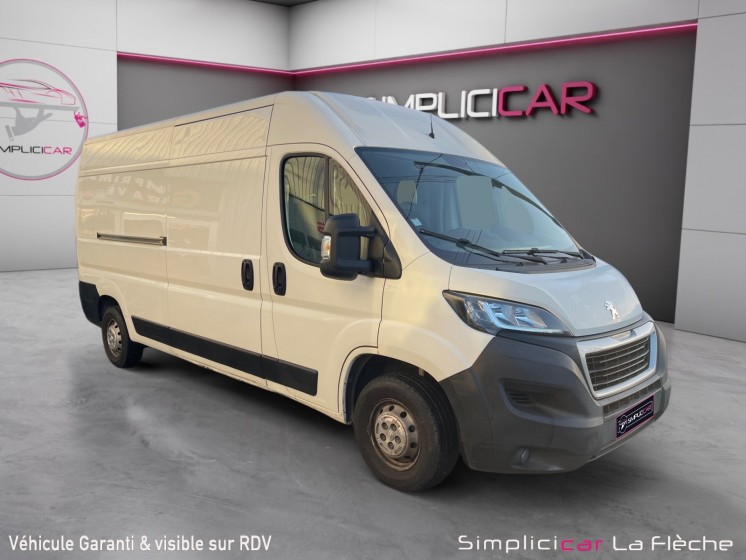 Peugeot boxer fourgon 3 places / clim / nav / radar / garantie 12 mois / 13m3 occasion simplicicar la fleche simplicicar...