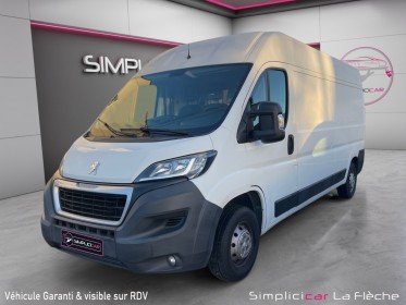 Peugeot boxer fourgon 3 places / clim / nav / radar / garantie 12 mois / 13m3 occasion simplicicar la fleche simplicicar...