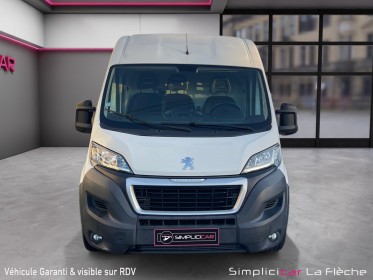 Peugeot boxer fourgon 3 places / clim / nav / radar / garantie 12 mois / 13m3 occasion simplicicar la fleche simplicicar...