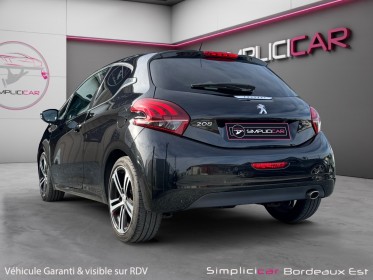 Peugeot 208 1.6 bluehdi 100ch bvm5 gt line caméra de recul carplay clim garantie 12 mois occasion simplicicar bordeaux ...