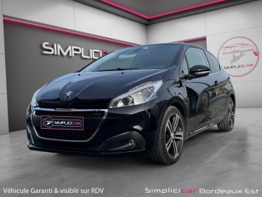 Peugeot 208 1.6 bluehdi 100ch bvm5 gt line caméra de recul carplay clim garantie 12 mois occasion simplicicar bordeaux ...