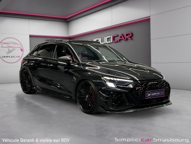 Audi rs3 sportback 2.5 tfsi 400 s tronic 7 quattro abt 1/200 malus payÉ - toit panoramique - matrix - bo - camÉra -......