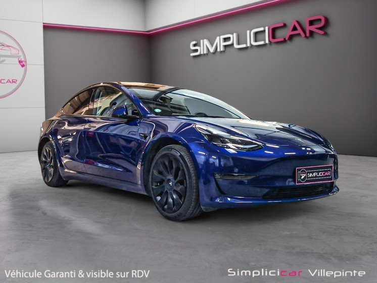 Tesla model 3 grande autonomie rwd garantie 12 mois occasion simplicicar villepinte simplicicar simplicibike france
