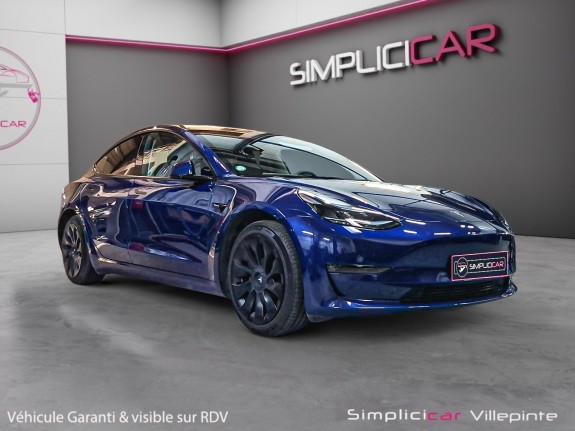 Tesla model 3 grande autonomie rwd garantie 12 mois occasion simplicicar villepinte simplicicar simplicibike france
