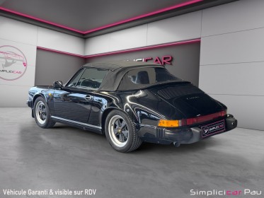 Porsche 911  carrera cabriolet 3.2 occasion simplicicar pau simplicicar simplicibike france
