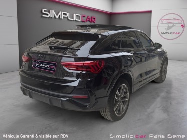 Audi q3 sportback 45 tfsie  245 ch s tronic 6 s line occasion paris 15ème (75) simplicicar simplicibike france