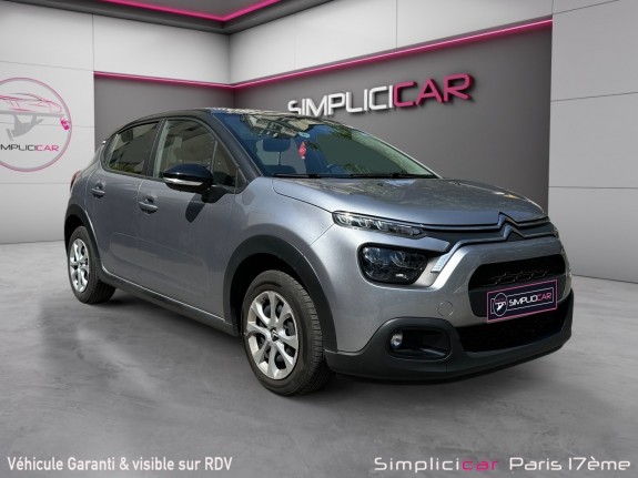 Citroen c3 c3 bluehdi 100 ss bvm6 shine occasion paris 17ème (75)(porte maillot) simplicicar simplicibike france