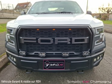 Ford f150 5..0l v8 395ch - caméra de recul - attelage - garantie 12 mois - pas de tvs occasion champigny-sur-marne (94)...