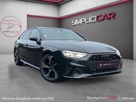 Audi a4 avant 35 tdi 163 s tronic 7 s edition toit ouvrant panoramique jantes 19 garantie 12 mois occasion simplicicar colmar...