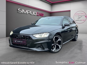Audi a4 avant 35 tdi 163 s tronic 7 s edition toit ouvrant panoramique jantes 19 garantie 12 mois occasion simplicicar colmar...