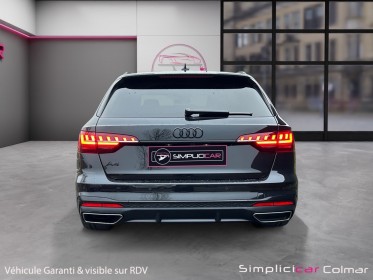Audi a4 avant 35 tdi 163 s tronic 7 s edition toit ouvrant panoramique jantes 19 garantie 12 mois occasion simplicicar colmar...