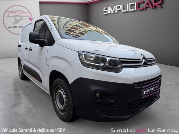 Citroen berlingo fourgon m bluehdi 100 ss business carplay garantie 12 mois occasion simplicicar le raincy simplicicar...