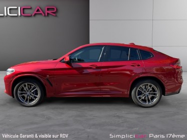 Bmw x4 g02 x4 xdrive30i 252 ch bva8 m sport- garantie 12 mois -acc-affichage tÊte haute -recharge a induction -camÉra de......