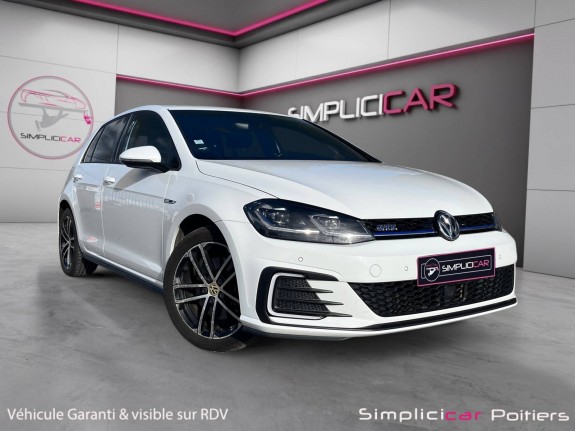 Volkswagen golf gte 1.4 tsi 150 hybride rechargeable carplay garantie 12 mois occasion simplicicar poitiers simplicicar...