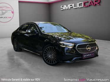Mercedes classe e 300 e 9g-tronic amg line tva recuperable occasion simplicicar vaucresson simplicicar simplicibike france