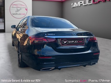 Mercedes classe e 220 d 9g-tronic amg line  tva recuperable  cuir blanc magnifique / toit ouvrant / garantie 12mois occasion...