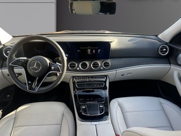 Mercedes classe e 220 d 9g-tronic amg line  tva recuperable  cuir blanc magnifique / toit ouvrant / garantie 12mois occasion...