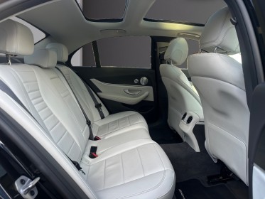 Mercedes classe e 220 d 9g-tronic amg line  tva recuperable  cuir blanc magnifique / toit ouvrant / garantie 12mois occasion...