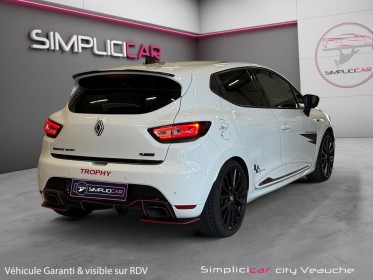 Renault clio iv 1.6 turbo 220 edc rs trophy / rs monitor / caméra / sièges chauffant occasion simplicicar veauche...