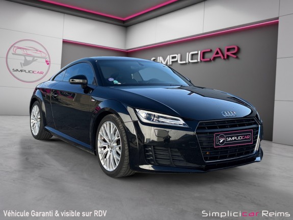 Audi tt coupe 1.8 tfsi 180 s tronic 7 s line - garantie 12 mois occasion simplicicar reims simplicicar simplicibike france