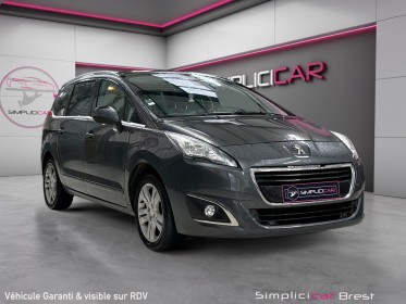 Peugeot 5008 1.6 bluehdi 120ch ss bvm6 - garantie 12 mois occasion simplicicar brest simplicicar simplicibike france