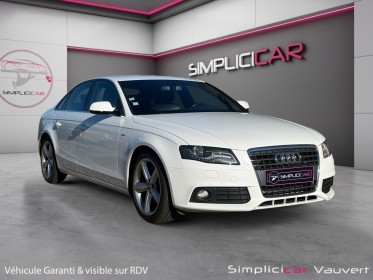 Audi a4 a4 2.0 tdi 143 dpf s line multitronic a radar de recul attelage garantie 12 mois occasion simplicicar lunel...